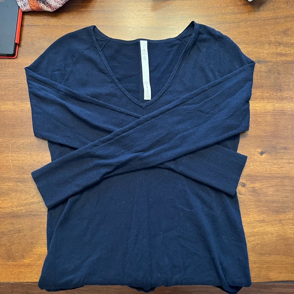 Lululemon V Neck Sweater